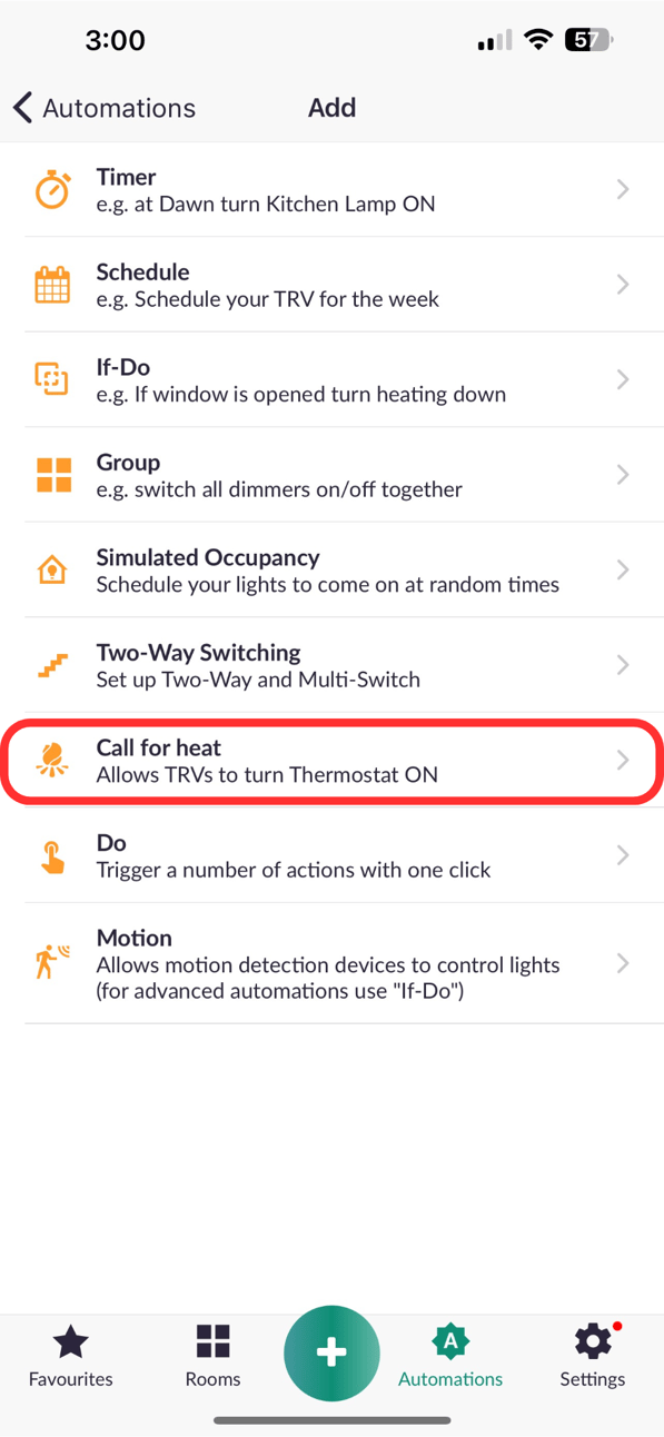 How to create a Call For Heat automation to control your heating?